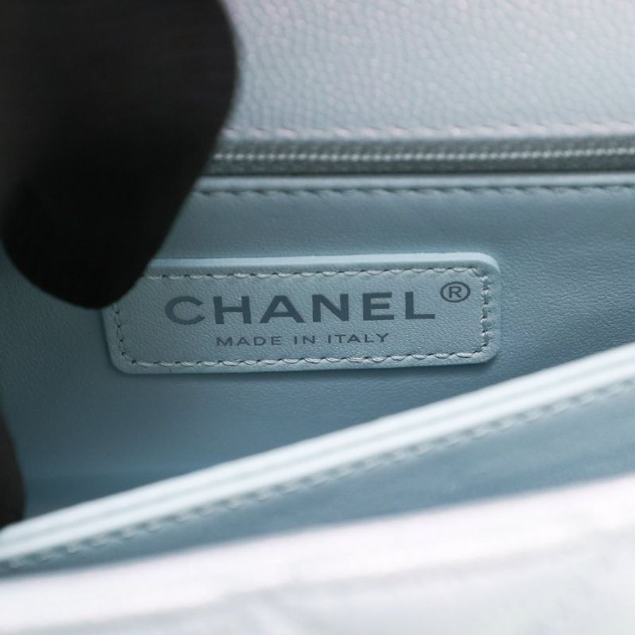 不議價 【全新 未使用品】 Chanel 頂部提把翻蓋包-14