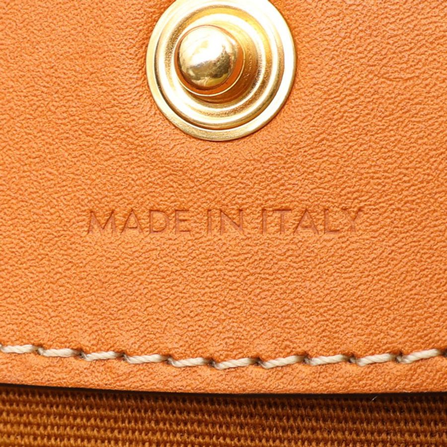 CELINE 賽琳 Flat Shopper 肩背包 棕色 Triomphe 帆布 牛皮 123832O90-4