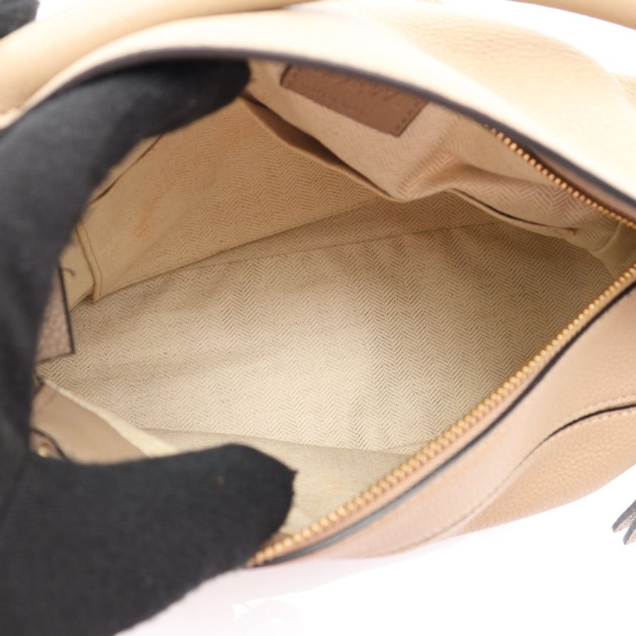 LOEWE 羅威 Puzzle Small 兩用包 棕色牛皮 A510P60X30-2
