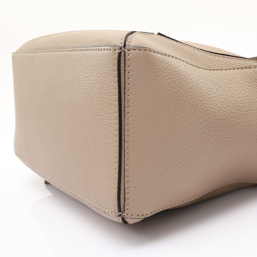 LOEWE 羅威 Puzzle Small 兩用包 棕色牛皮 A510P60X30-7