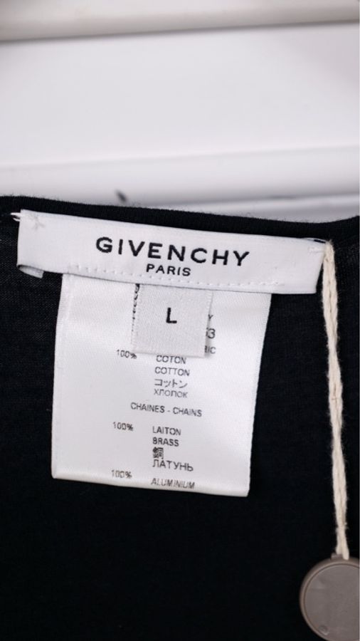 Givenchy黑金多层链条马甲背心-11