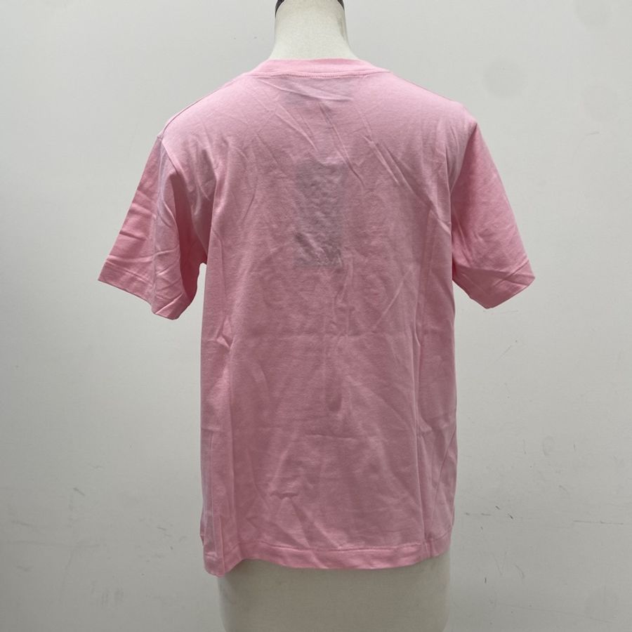GUCCI 網球刺繡粉色短袖T恤-8