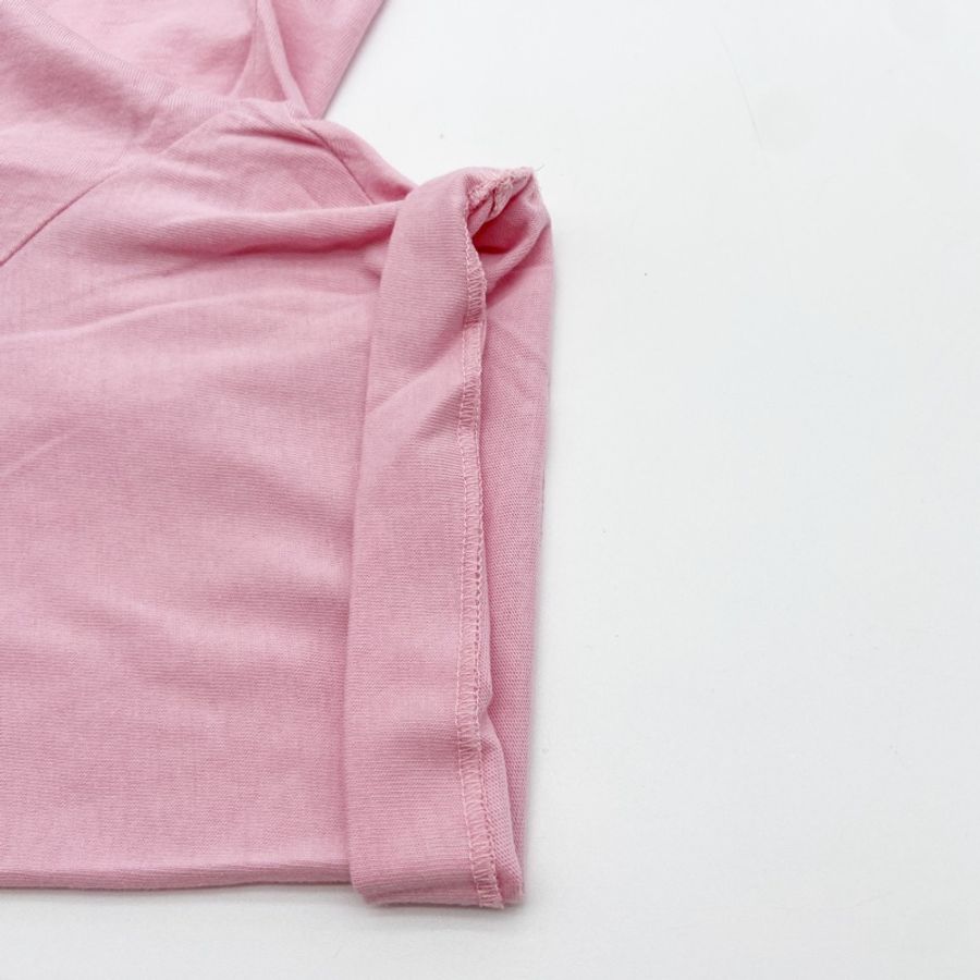 GUCCI 網球刺繡粉色短袖T恤-12