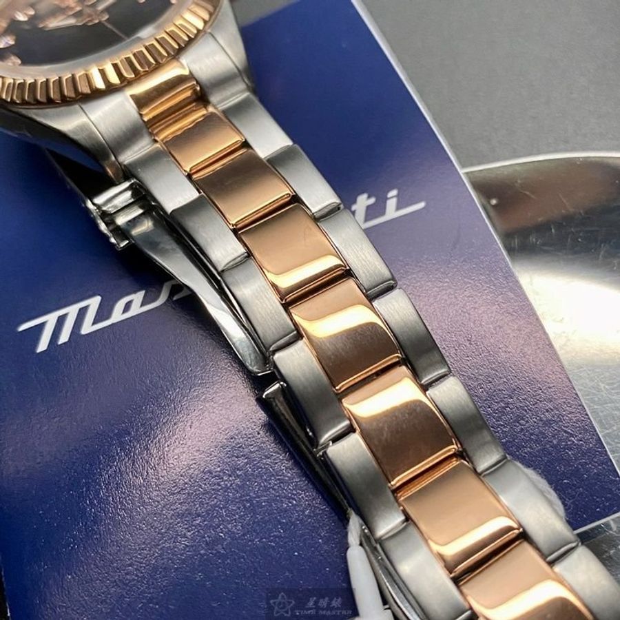 MASERATI手錶,編號R8853100507,32mm玫瑰金錶殼,金銀相間錶帶款-7