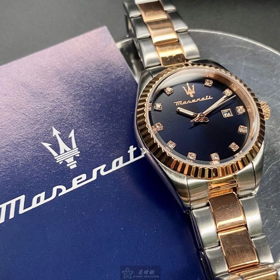 MASERATI手錶,編號R8853100507,32mm玫瑰金錶殼,金銀相間錶帶款-10