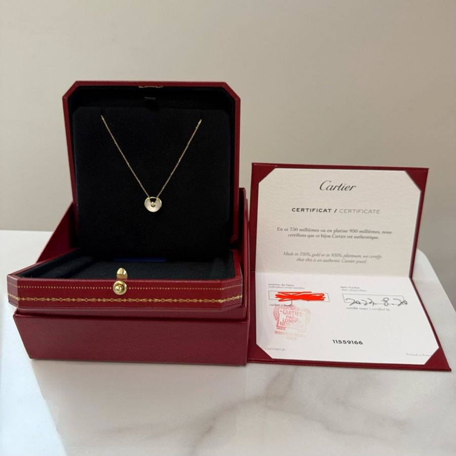 卡地亞 Amulette de Cartier 女士項鍊 護身符-1