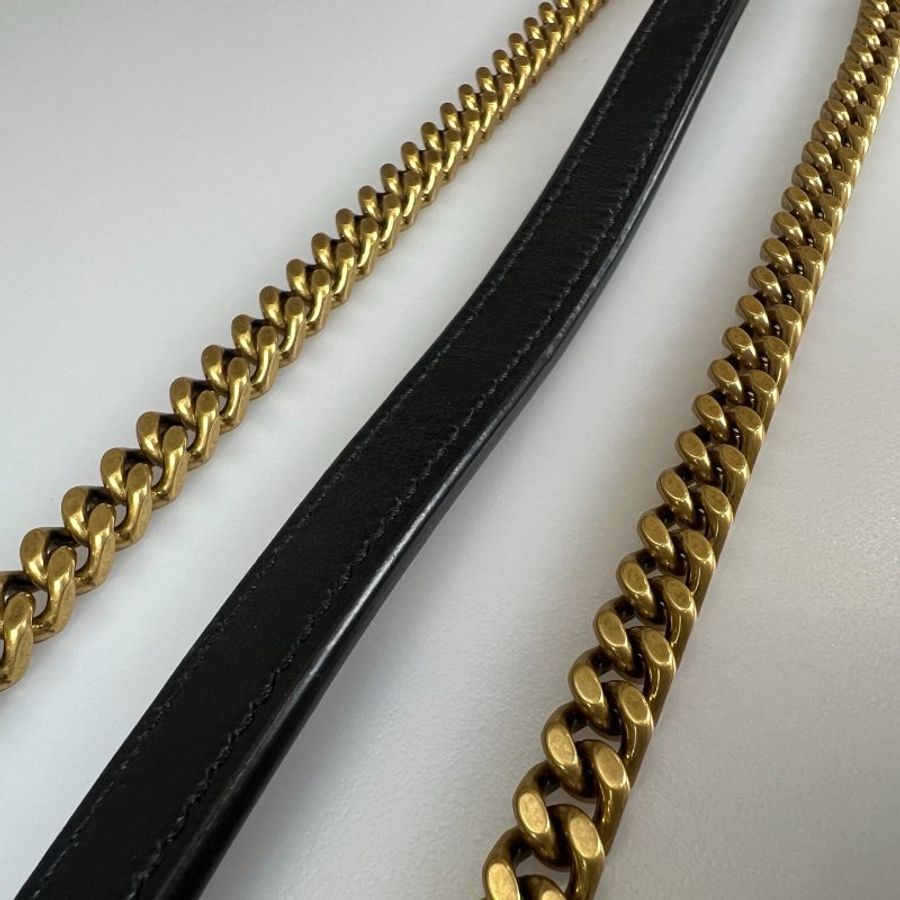 YSL 748849.1025 黑金相機包 MINI-9