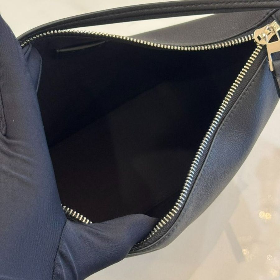 *SHIHNA名牌精品*LOEWE Hammock Hobo 小牛皮手提/斜背包-4