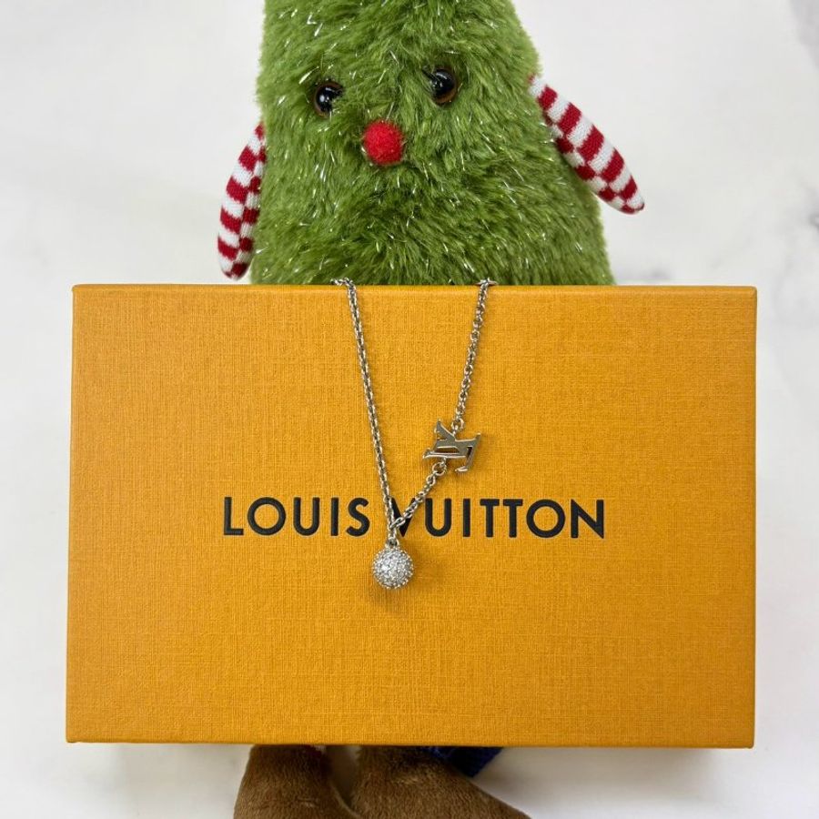 LV Iconic Louisa 圓珠水鑽手鍊-3