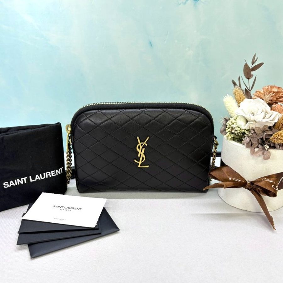 YSL GABY小羊皮貝殼包-0