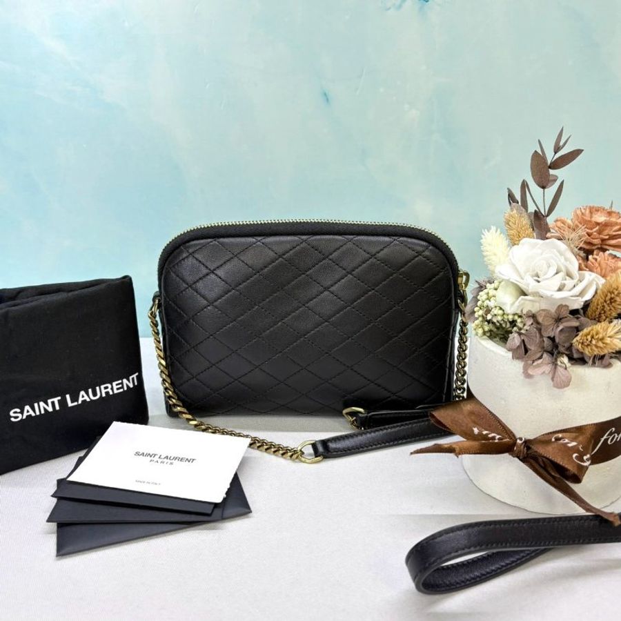 YSL GABY小羊皮貝殼包-1