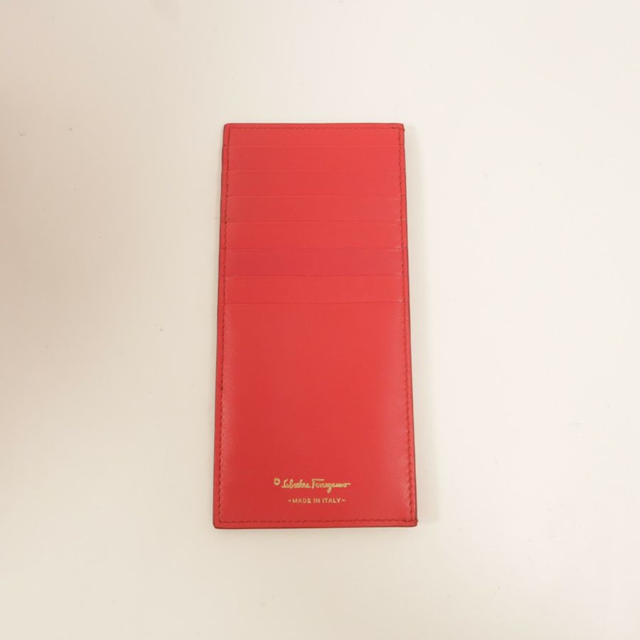 Salvatore Ferragamo 牛皮皮革Vara Bow Continental Wallet錢包-10