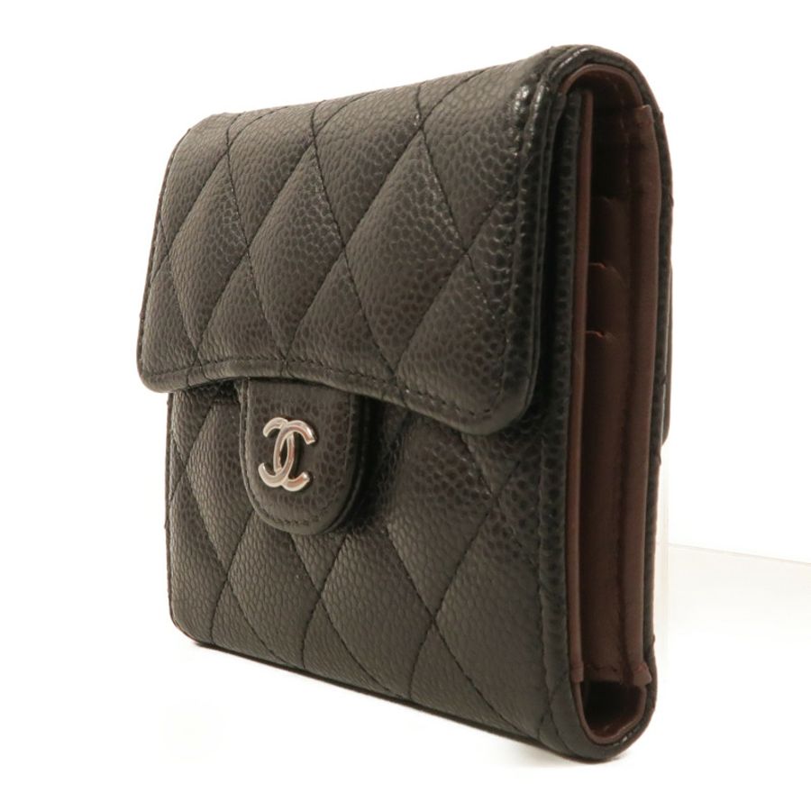 CHANEL 牛皮皮革Classic Small Flap Wallet錢包-2