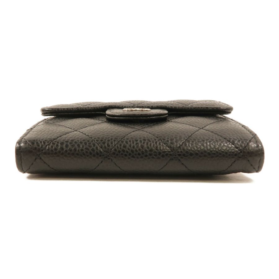 CHANEL 牛皮皮革Classic Small Flap Wallet錢包-3