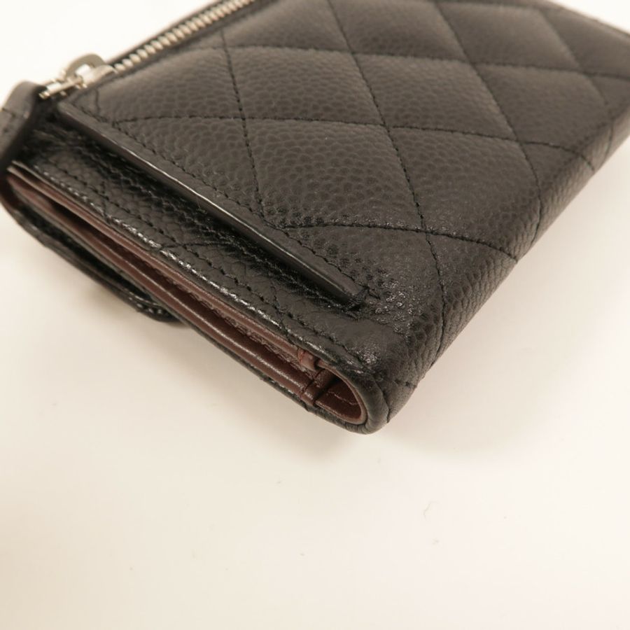 CHANEL 牛皮皮革Classic Small Flap Wallet錢包-13