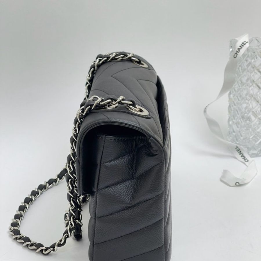 CHANEL 山型紋翻蓋包 保卡款-3