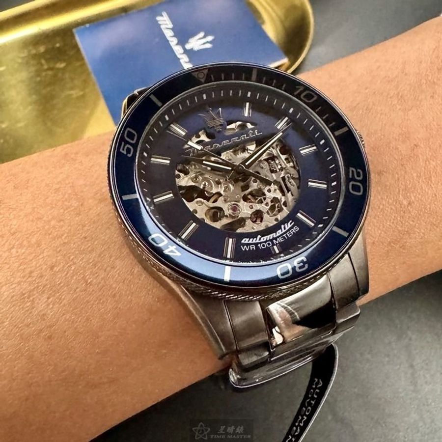 MASERATI手錶,編號R8823140015,44mm槍灰色錶殼,槍灰色錶帶款-7