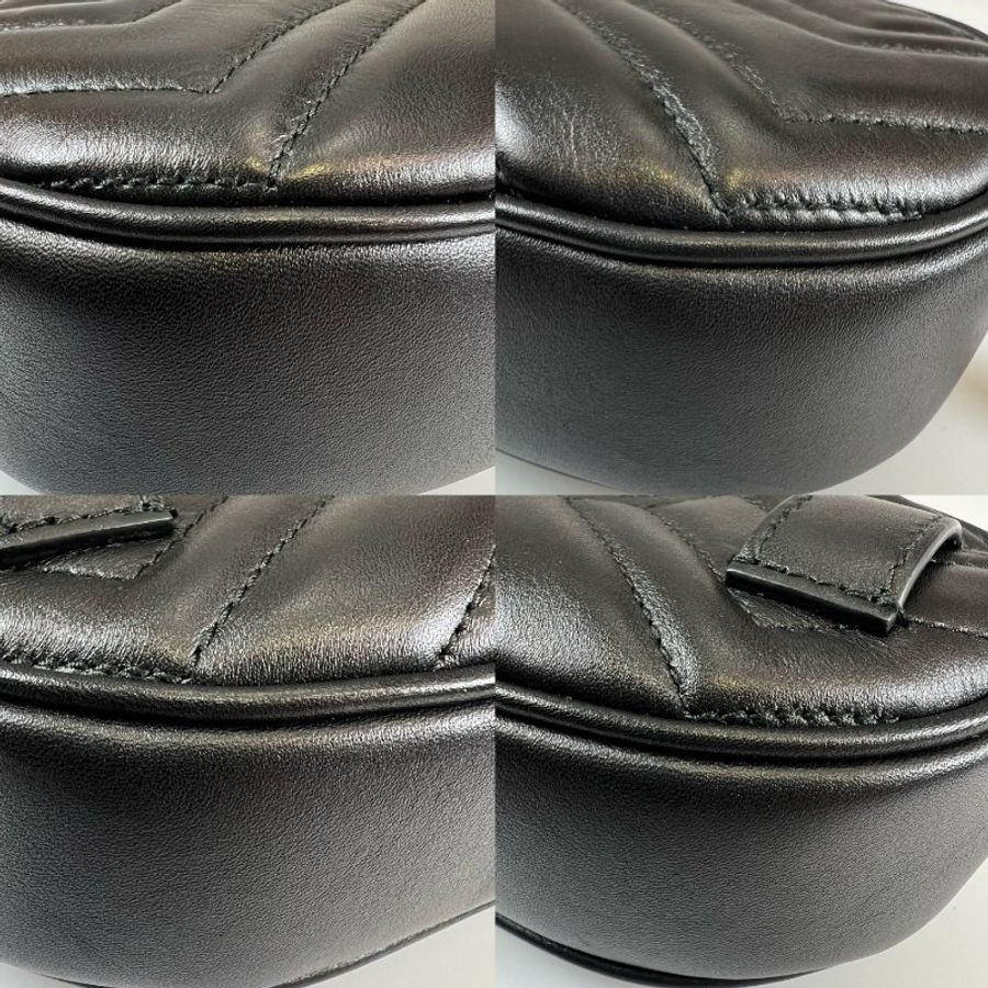 GUCCI 476434 黑腰包-9