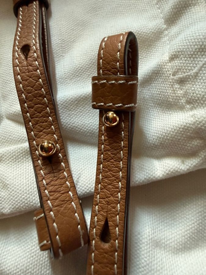 Delvaux cool box mini 金棕 啡色-42