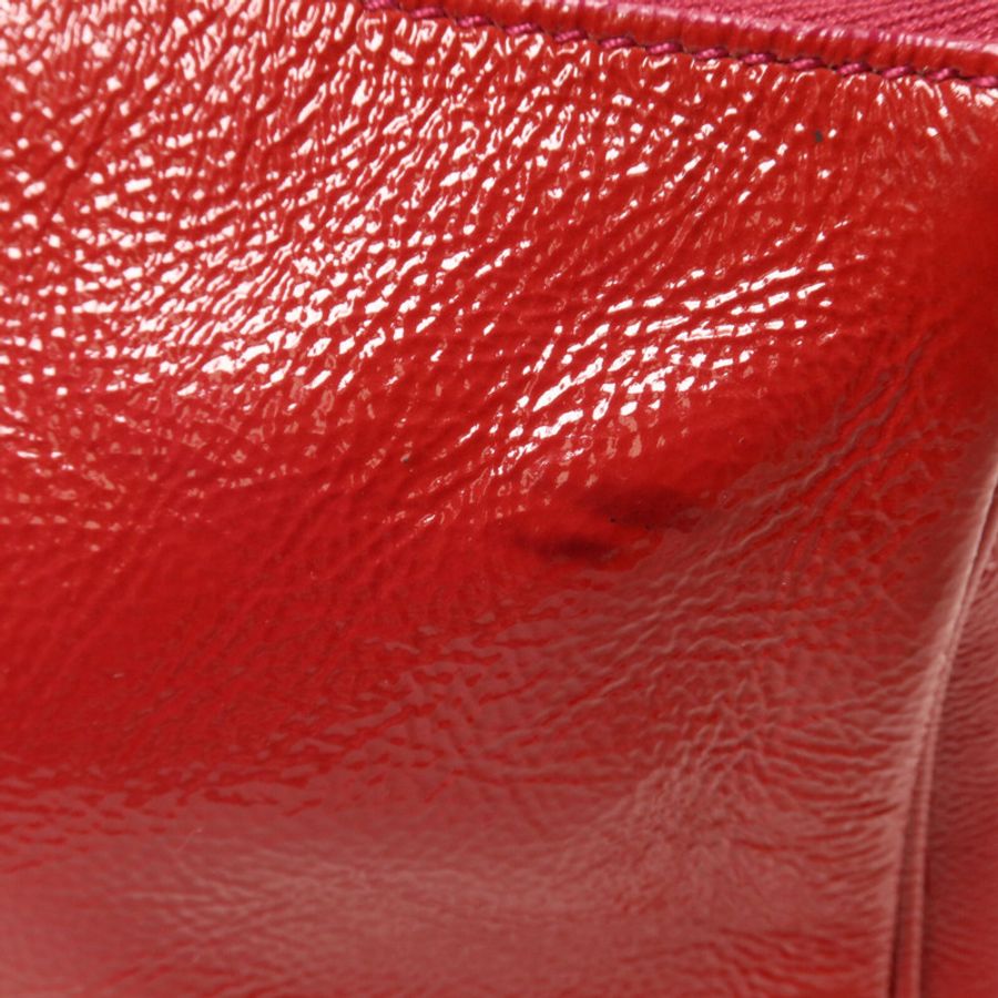 YVES SAINT LAURENT 漆皮皮革Shoulder Bag肩背袋-17