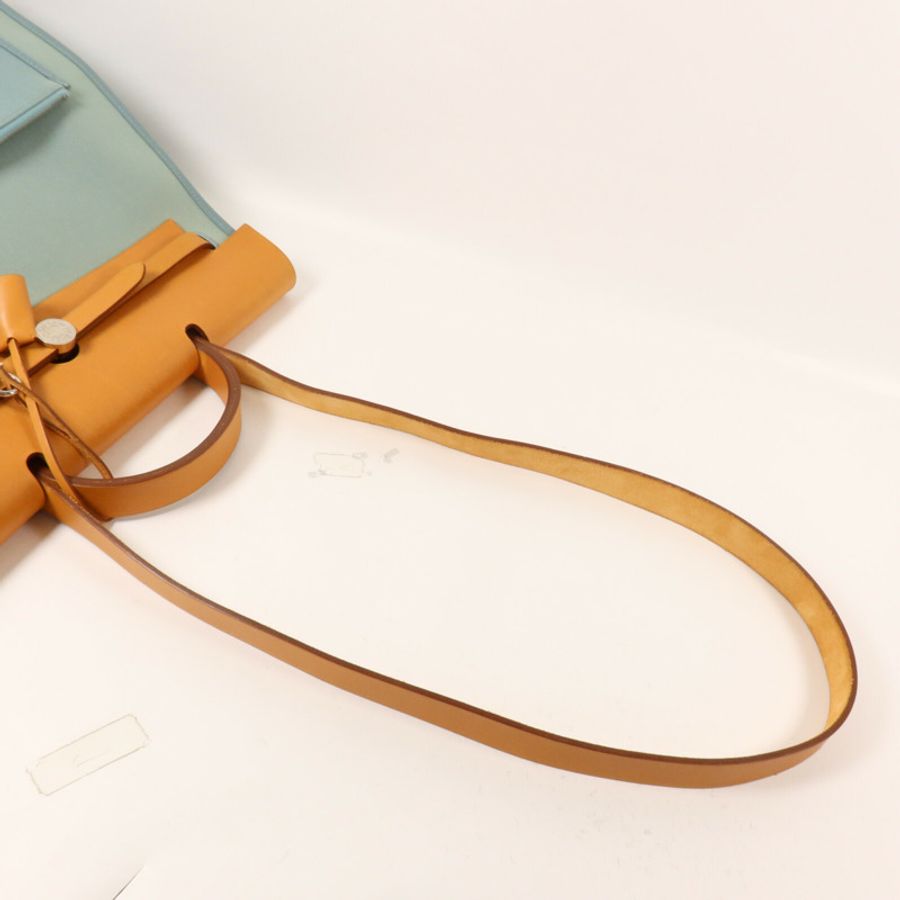 HERMES 帆布Herbag GM手挽肩背兩用袋Ciel-7