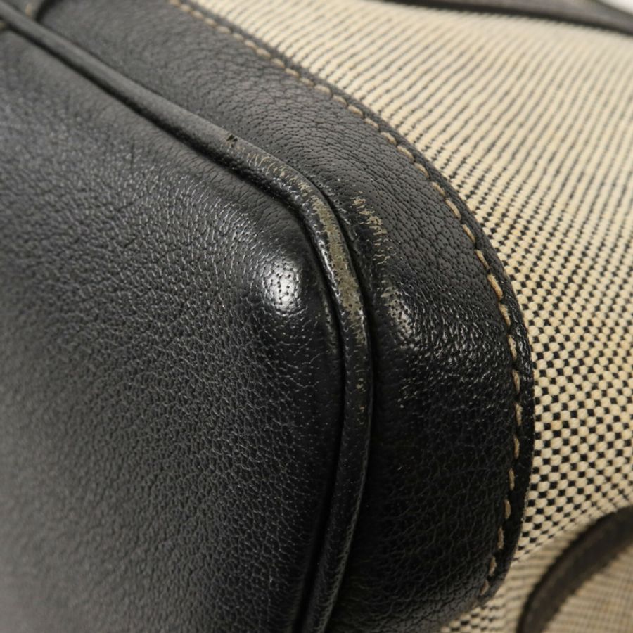 HERMES 帆布Garden Party PM手挽袋Noir-12