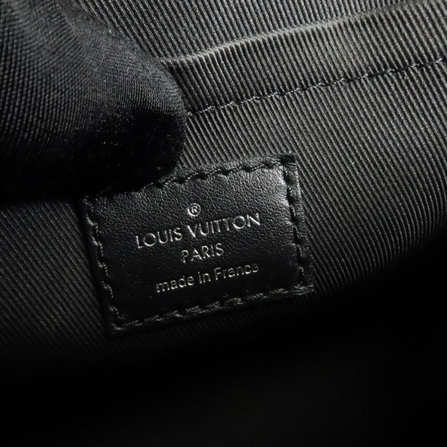 LOUIS VUITTON Monogram Eclipse Trunk Messenger肩背袋-5