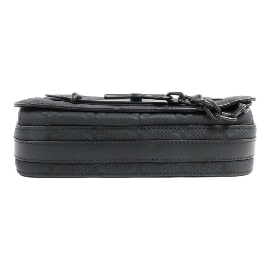 LOUIS VUITTON Monogram Taurillon Steamer Messenger肩背袋-3