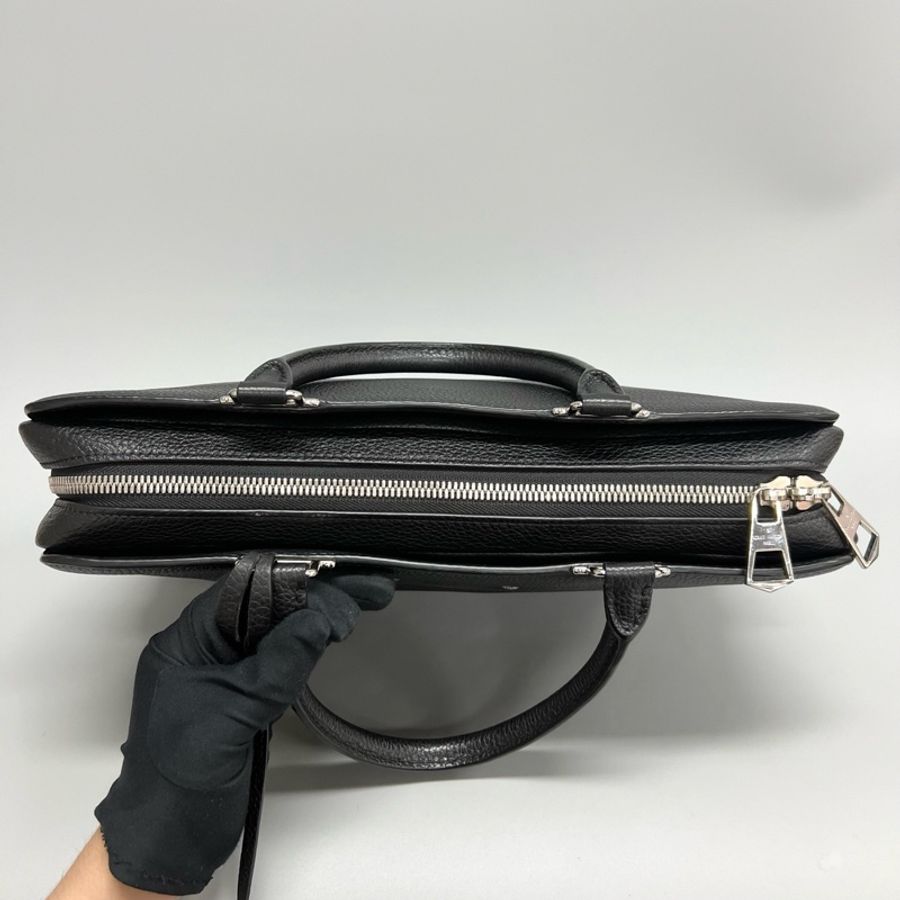 Louis Vuitton 路易威登 Armand系列黑色顆粒牛皮男士公文包 手提單肩斜挎包 尺寸:37*28cm-6