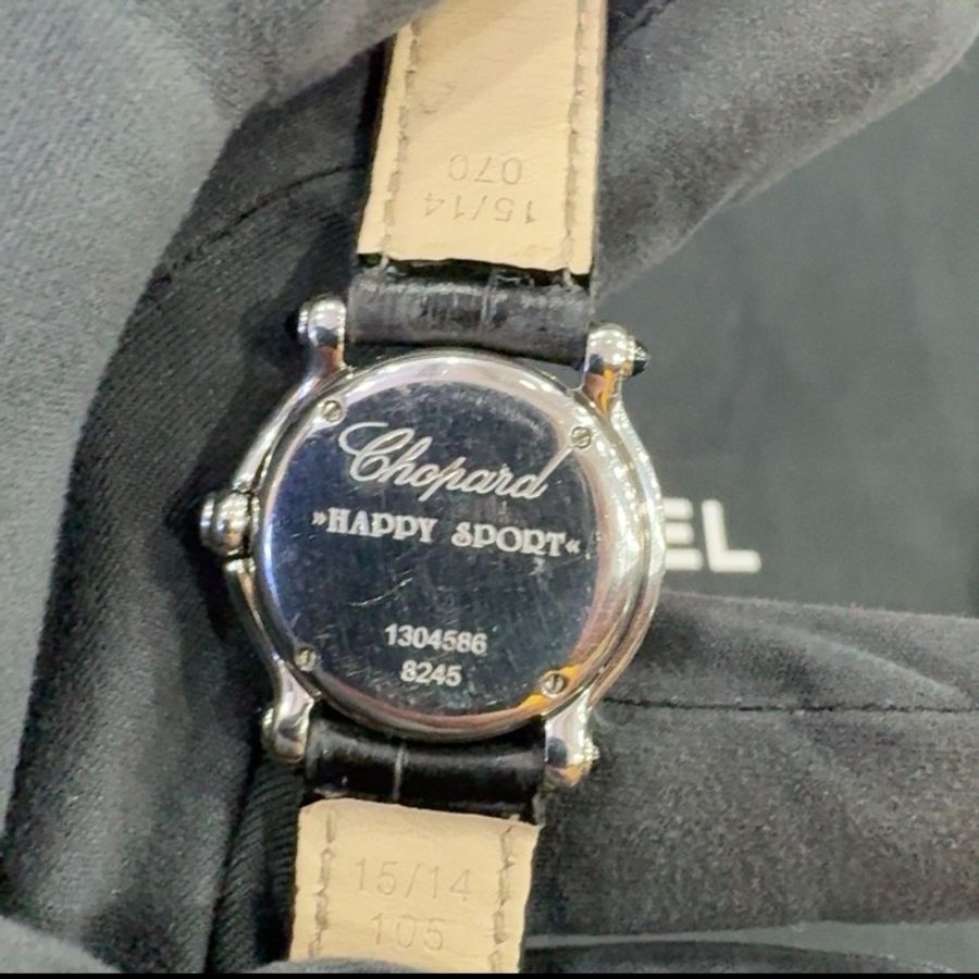蕭邦Chopard Happy Sport快樂鑽系列女士腕表石英女表-1