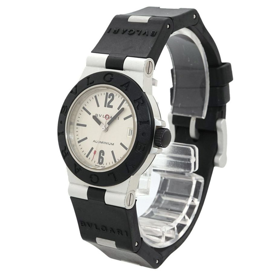 寶格麗 (Bulgari) BVLGARI AL32A 鋁合金女士腕錶,日期顯示,銀色,石英錶-1