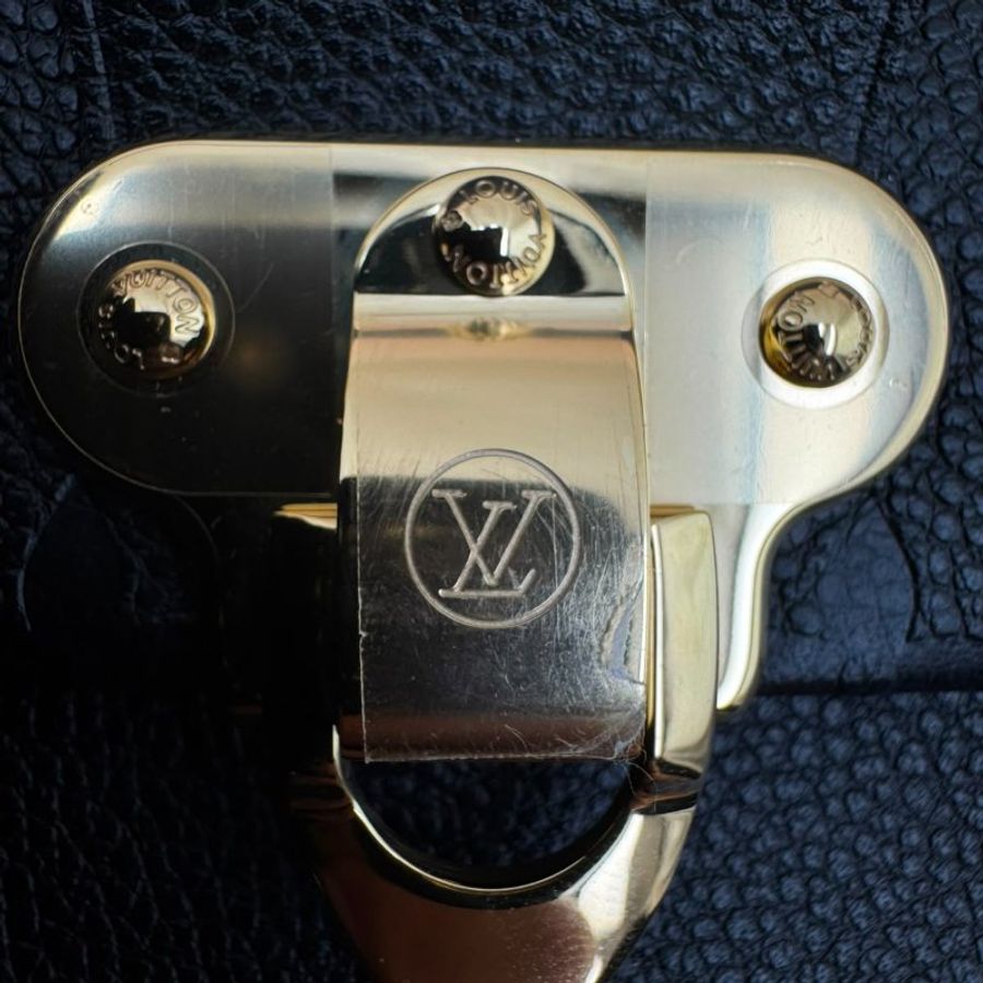 LV Vavin PM 黑色壓紋牛皮鏈條包-20
