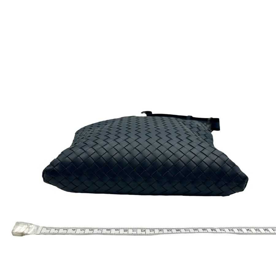 【美收精品】Bottega Veneta 深藍色編織斜背包 C-871【隔月月中將轉賣至日本 上架期限30天】-10