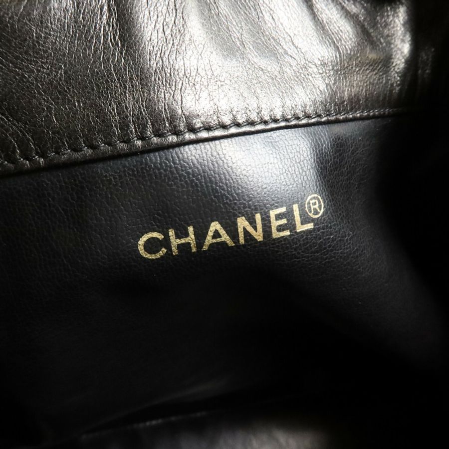 CHANEL 羊皮皮革Vintage Shoulder Bag肩背袋-5