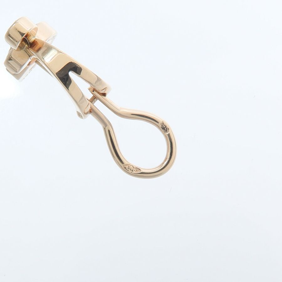 CHANEL 18K玫瑰金Eternal No.5 Single Earring鑽石耳環-5