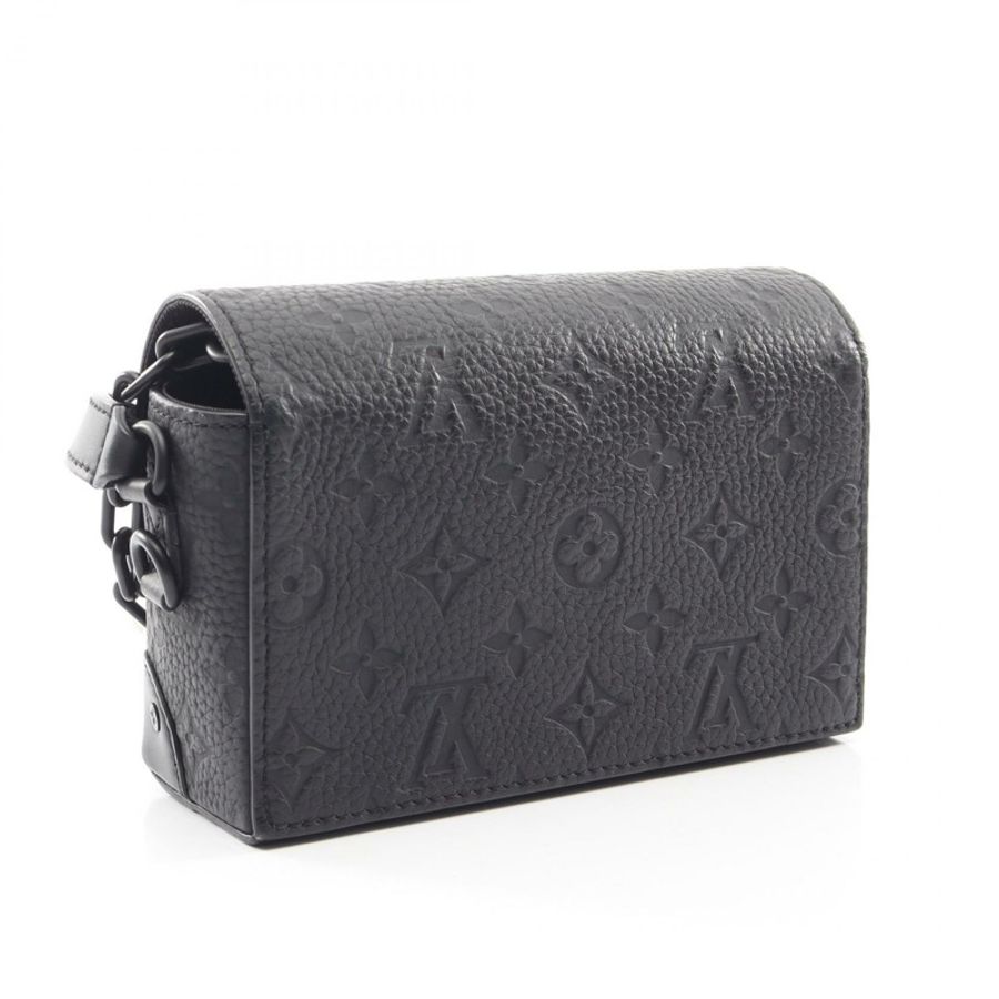 路易威登 (LOUIS VUITTON) Steamer 穿戴式皮夾斜背包 M81746 Monogram Taurillon LV-1