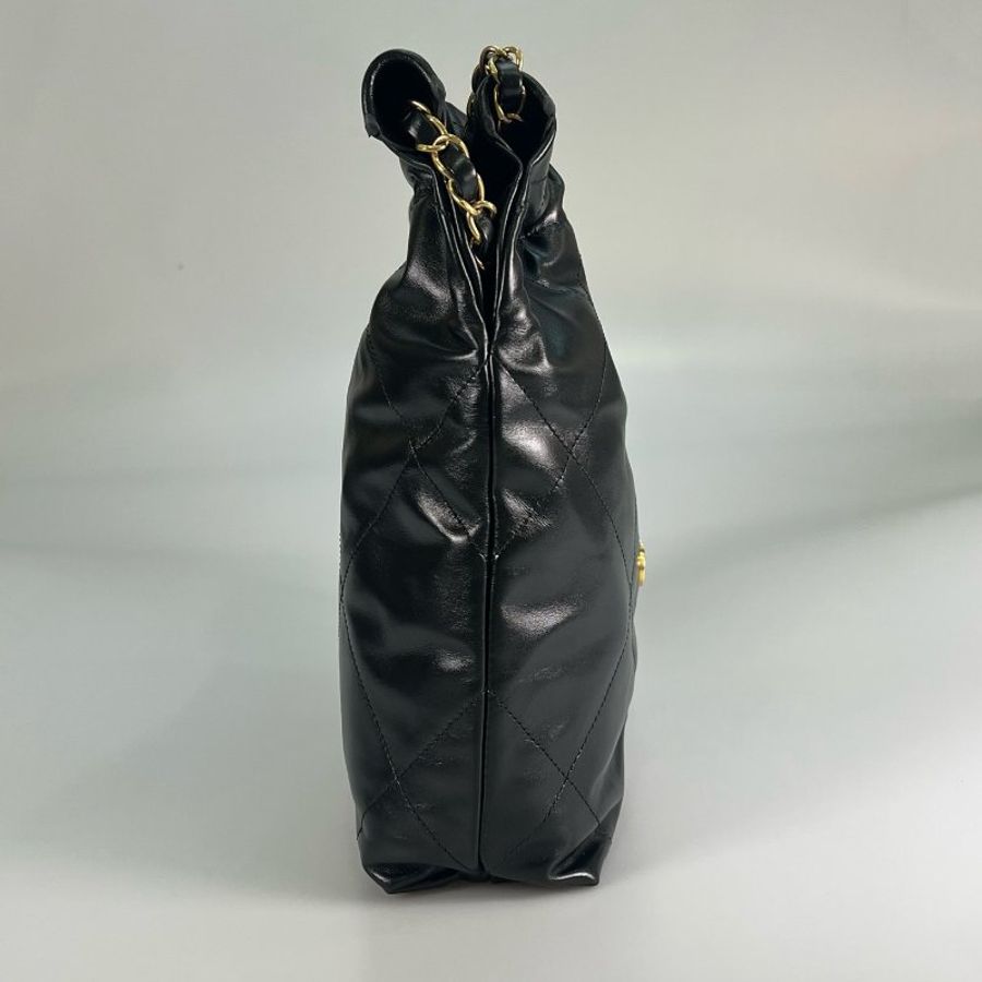 全新品 CHANEL AS3260 22包小號黑金-3