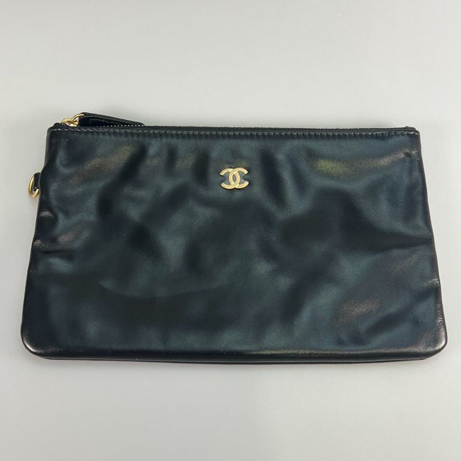 全新品 CHANEL AS3260 22包小號黑金-10