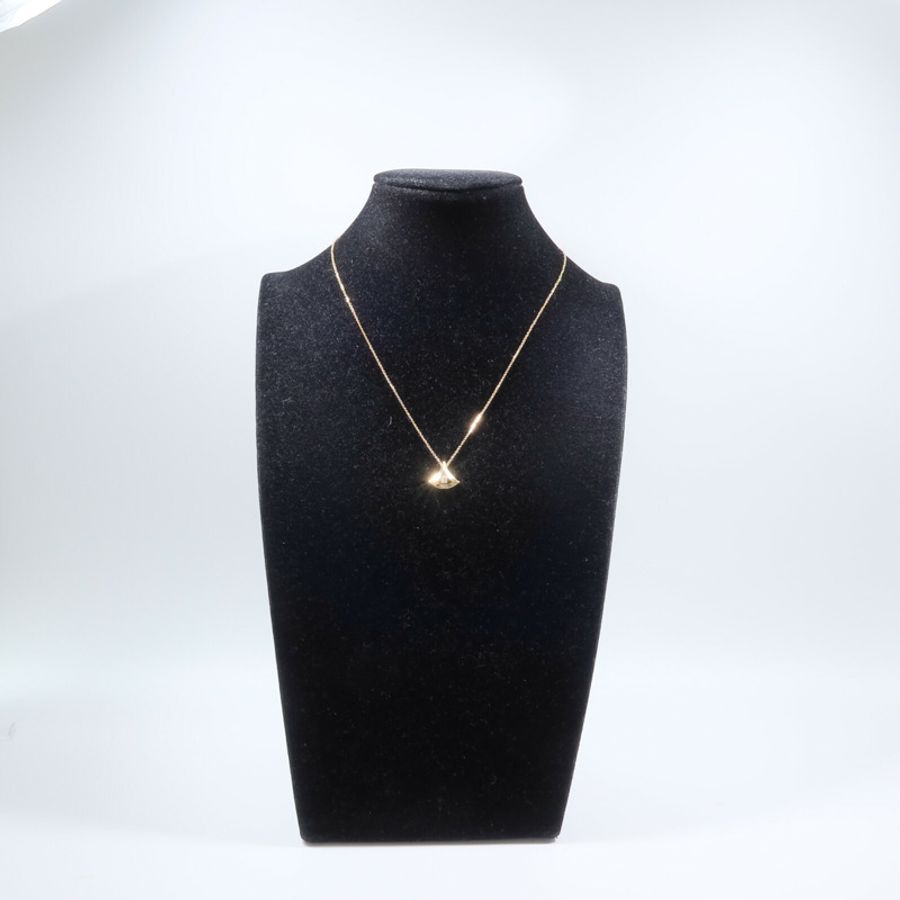 BVLGARI 18K玫瑰金Divas Dream Necklace鑽石項鍊-9