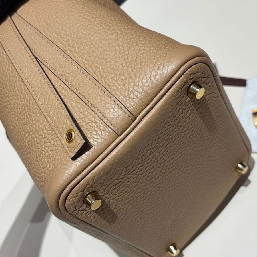 Hermes Picotin 18 Milk tea color x ghw-3
