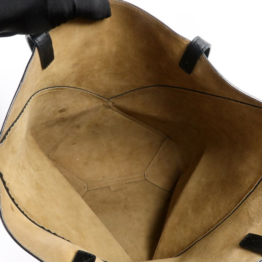 LOEWE 牛皮皮革Puzzle Fold Tote Medium手挽袋-4