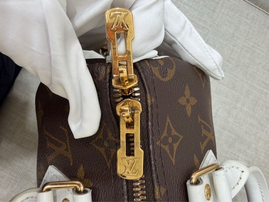 LV SPEEDY 25 #限量版#附零錢包#晶片款#-79