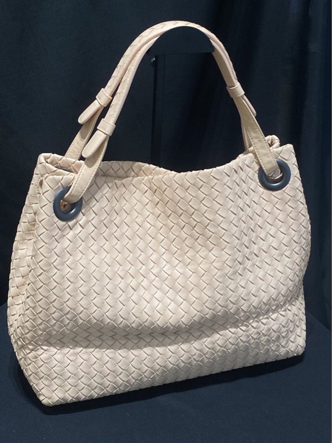 BOTTEGA VENETA 葆蝶家 BV 手提包 羊皮 36*24 粉色-0