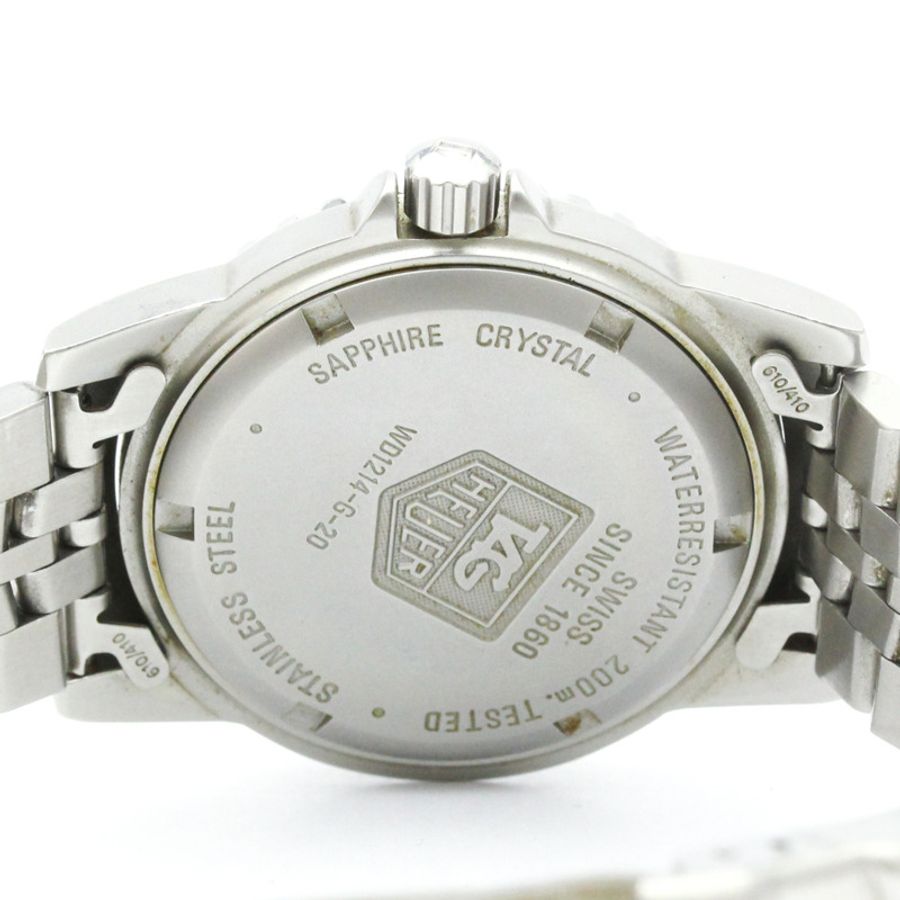 TAG HEUER 專業不鏽鋼石英男錶 WD1214-5