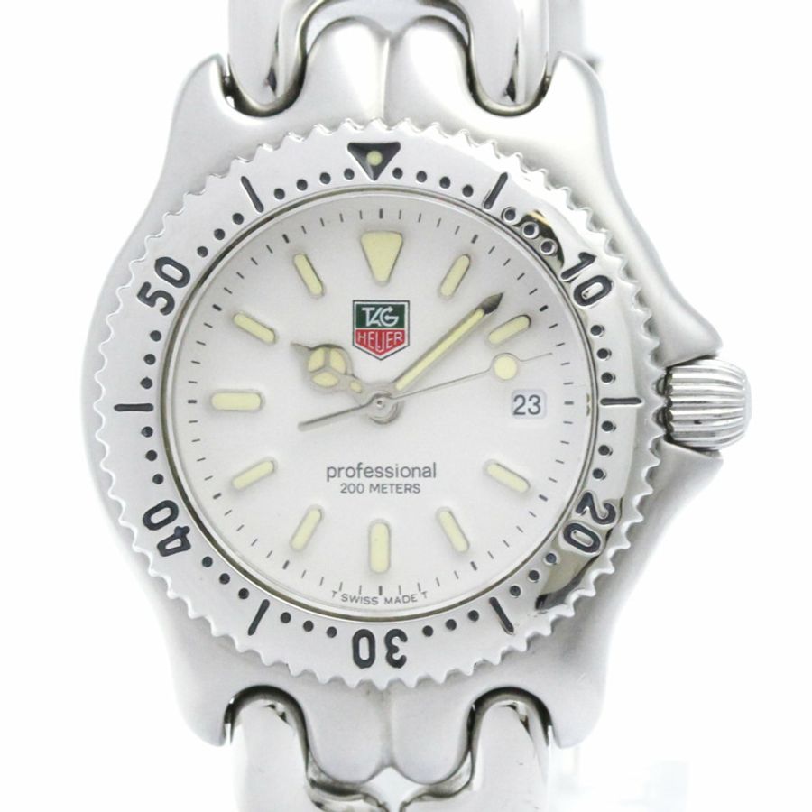 TAG HEUER 豪雅 Sel Professional 200米精鋼女錶 S99.015 拋光款-0