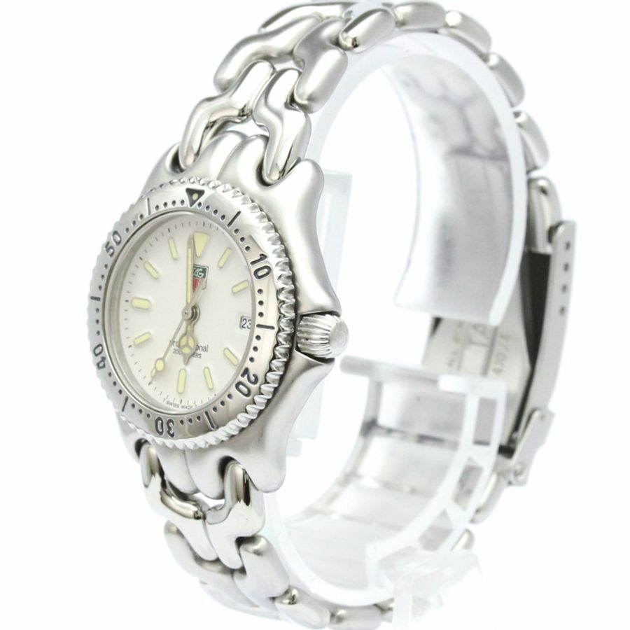 TAG HEUER 豪雅 Sel Professional 200米精鋼女錶 S99.015 拋光款-1