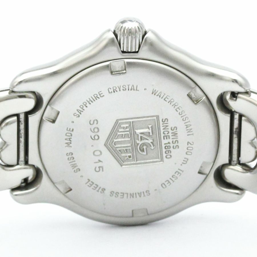 TAG HEUER 豪雅 Sel Professional 200米精鋼女錶 S99.015 拋光款-5