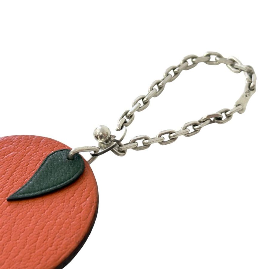 HERMES 中古 橘子 掛飾-4
