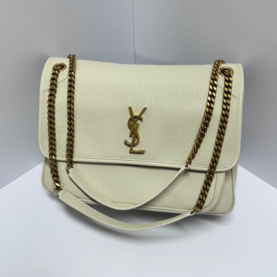 (2026/6/28專櫃抱出) YSL NIKI Large大號小羊皮 專櫃124,700-1