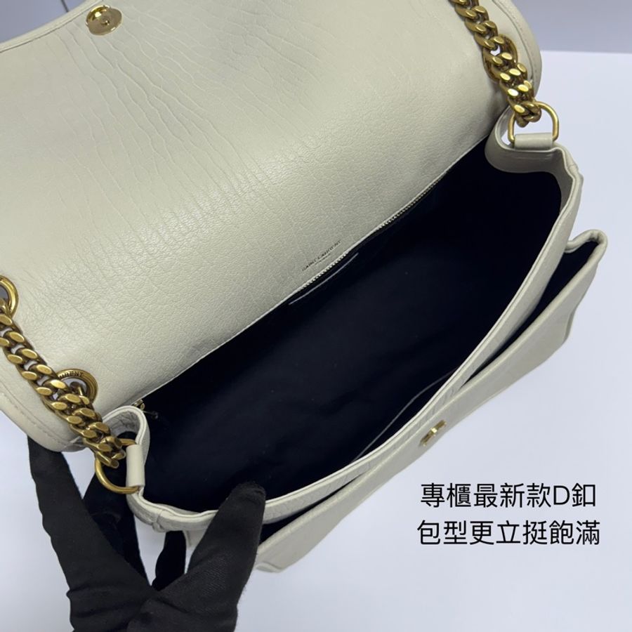 (2026/6/28專櫃抱出) YSL NIKI Large大號小羊皮 專櫃124,700-8
